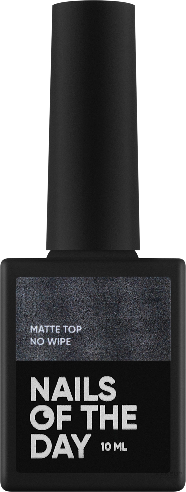 Матовий топ для гель-лаку без липкого шару - Nails Of The Day Matte Top No Wipe — фото 10ml