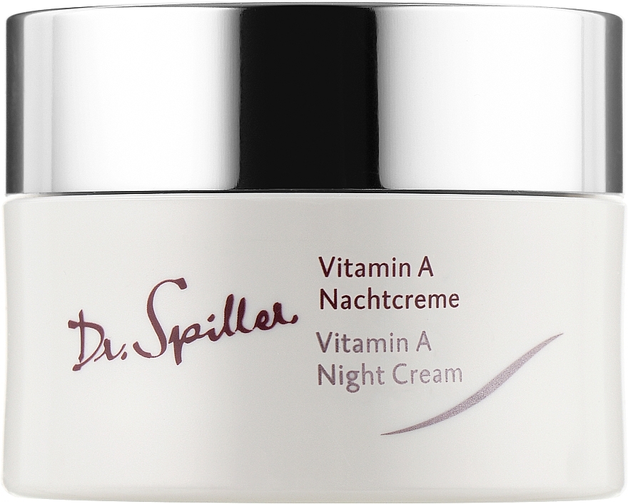 Крем для лица, ночной - Dr. Spiller Vitamin A Night Cream (мини) — фото N1