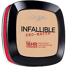 Духи, Парфюмерия, косметика Пудра для лица - L'Oreal Paris Infallible Pro-Matte Powder