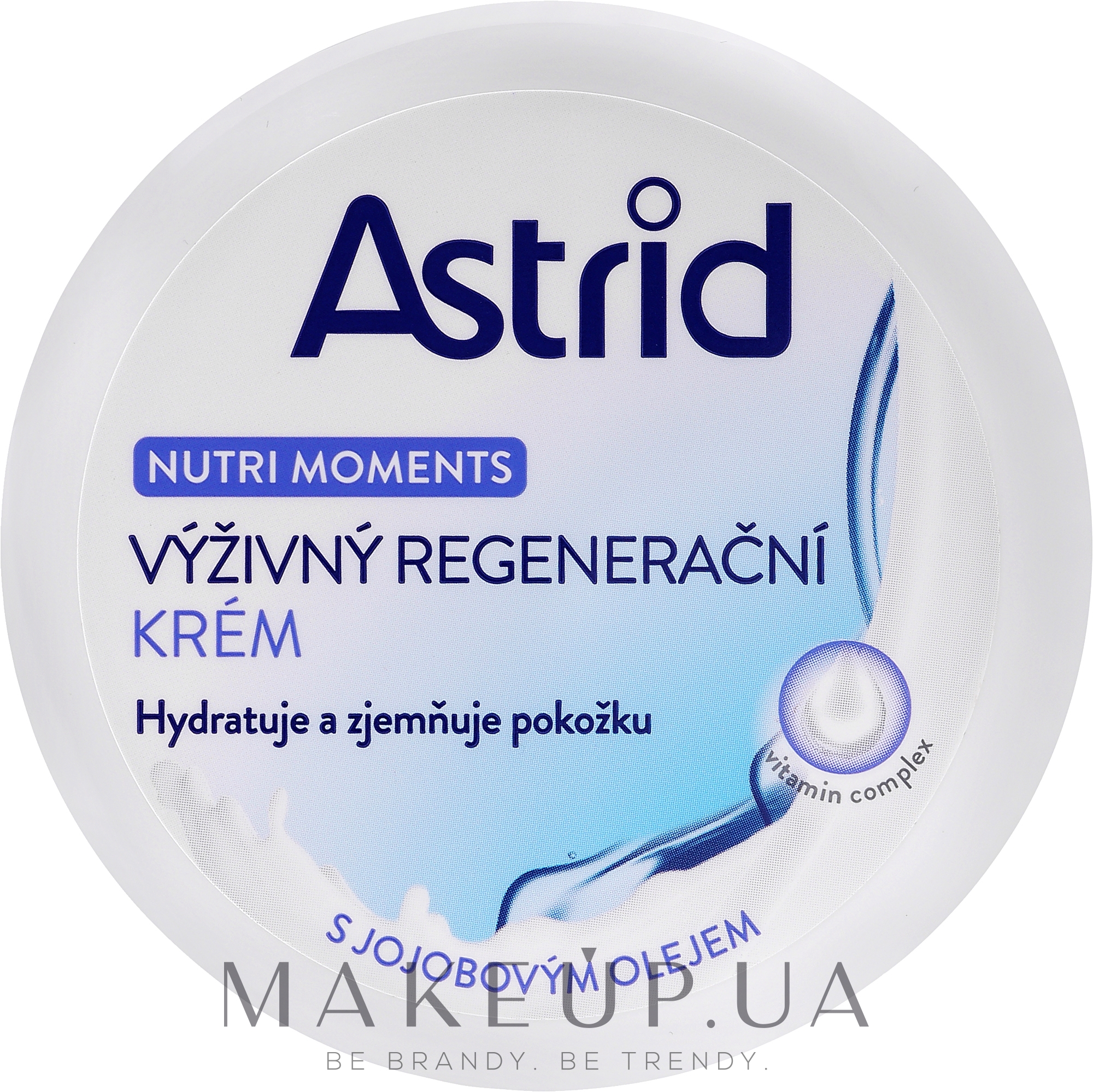 Живильний відновлювальний крем - Astrid Nutri Moments Nourishing Regenerating Cream — фото 150ml
