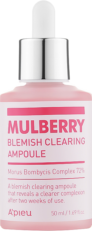 Ампульна есенція - A'pieu Mulberry Blemish Clearing Ampoule — фото N4