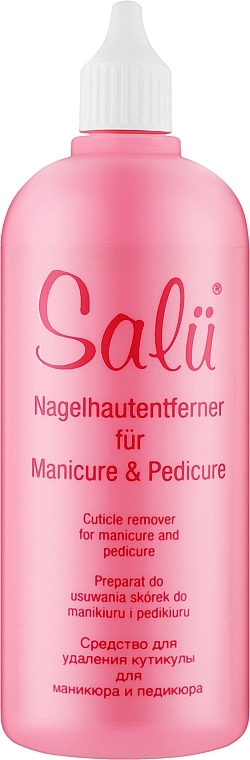 Ремувер для кутикули лужний - Salu Manicure & Pedicure Cuticle Remover — фото N2