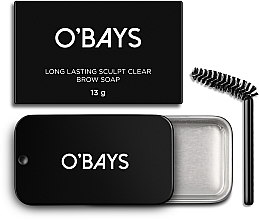 Мило для моделювання брів - O’BAYS Long-Lasting Brow Soap — фото N4