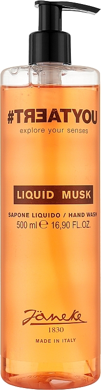 Жидкое мыло для рук - Janeke #Treatyou Liquid Musk Hand Wash — фото N1