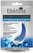 Гідрогелеві патчі під очі - Efektima Instytut Retinol & Vitamins Hydrogel Eye Pads — фото N1