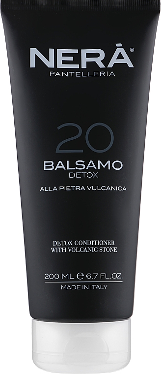 Детокс-кондиціонер для усіх типів волосся - Nera Pantelleria 20 Detox Conditioner With Volcanic Stone — фото N1