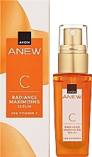 Осветляющая и омолаживающая сыворотка для лица с 10% витамином С - Avon Anew Vitamin C Radiance Maximizing Serum — фото N2