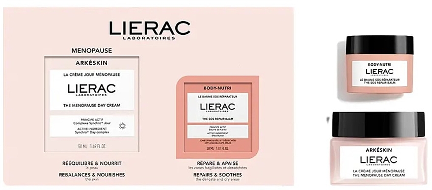 Набір - Lierac Arkeskin Set (f/cr/50ml + f/balm/30ml) — фото N1