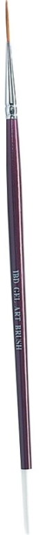Тонкая кисть для гелевого дизайна 60865 - Ibd Gel Art Striper Brush — фото N1