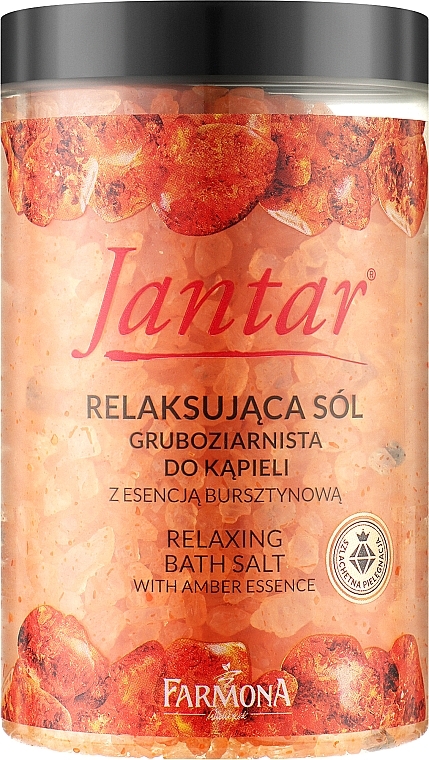 Бурштинова релаксаційна сіль для ванни - Farmona Jantar Relaxing Bath Salt — фото N1