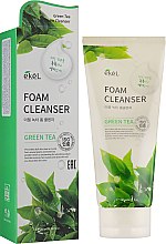 Парфумерія, косметика Пінка для вмивання з екстрактом зеленого чаю - Ekel Foam Cleanser Green Tea