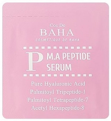 Пептидная сыворотка с матриксилом и аргирелином - Cos de BAHA Peptide Serum With Matrixyl 3000 & Argireline (пробник) — фото N1