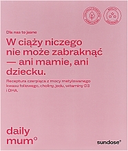 Парфумерія, косметика Харчова добавка «Daily Mum Orange» для вагітних - Sundose Suplement Diety