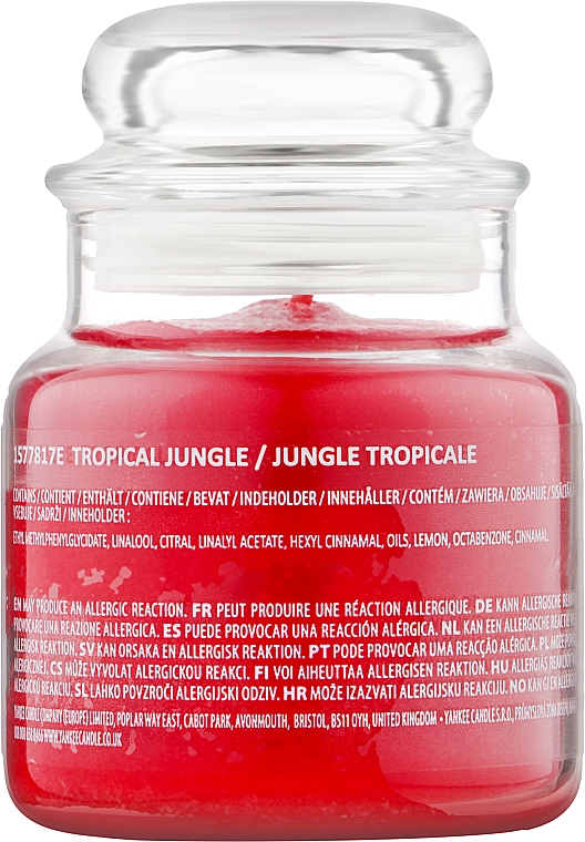 Ароматическая свеча "Тропические джунгли" в банке - Yankee Candle Tropical Jungle — фото N2
