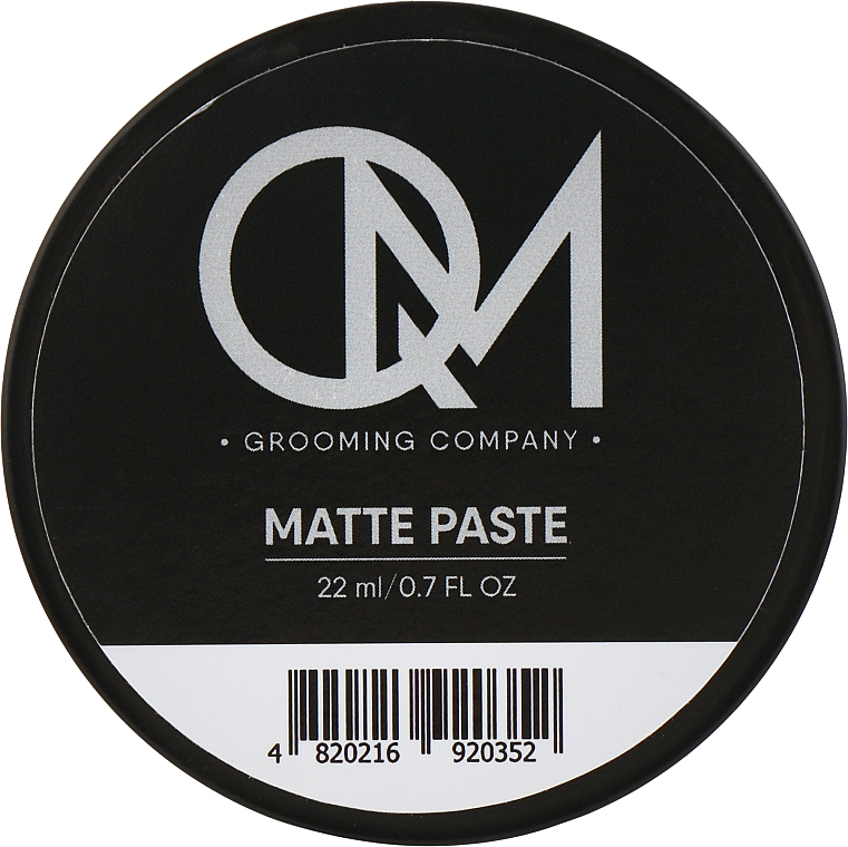 Матовая паста для укладки волос - QM Matte Paste