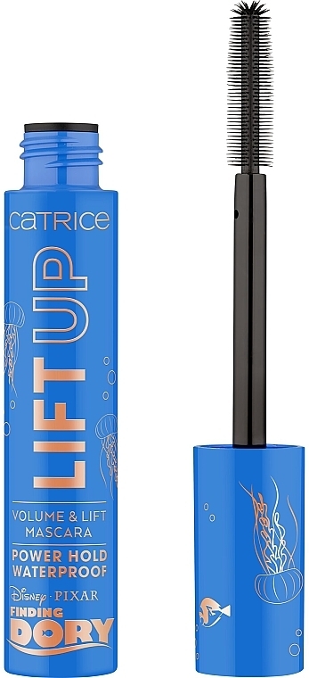 Водостойкая тушь для придания объема - Catrice Disney Pixar Finding Dory Lift Up Volume & Lift Mascara Power Hold Waterproof — фото N1