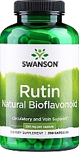 Трав'яна добавка, 250 мг, 250 шт. - Swanson Rutin — фото N1