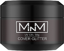 Гель камуфлюючий - M-in-M Gel Cover Glitter — фото N4