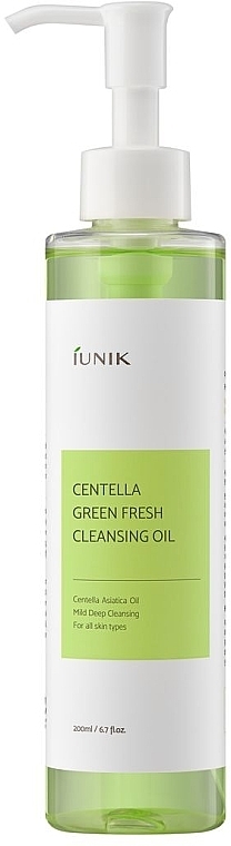 Очищающее масло для лица - IUNIK Centella Green Fresh Cleansing Oil — фото N1
