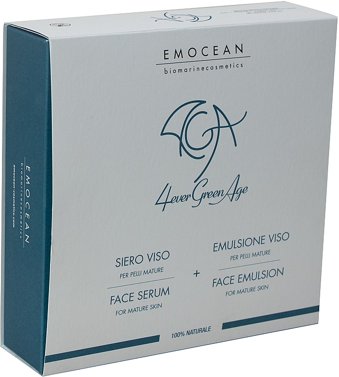 Набір - Emocean 4Ever Green (f/emuls/50ml + f/serum/30ml) — фото N7