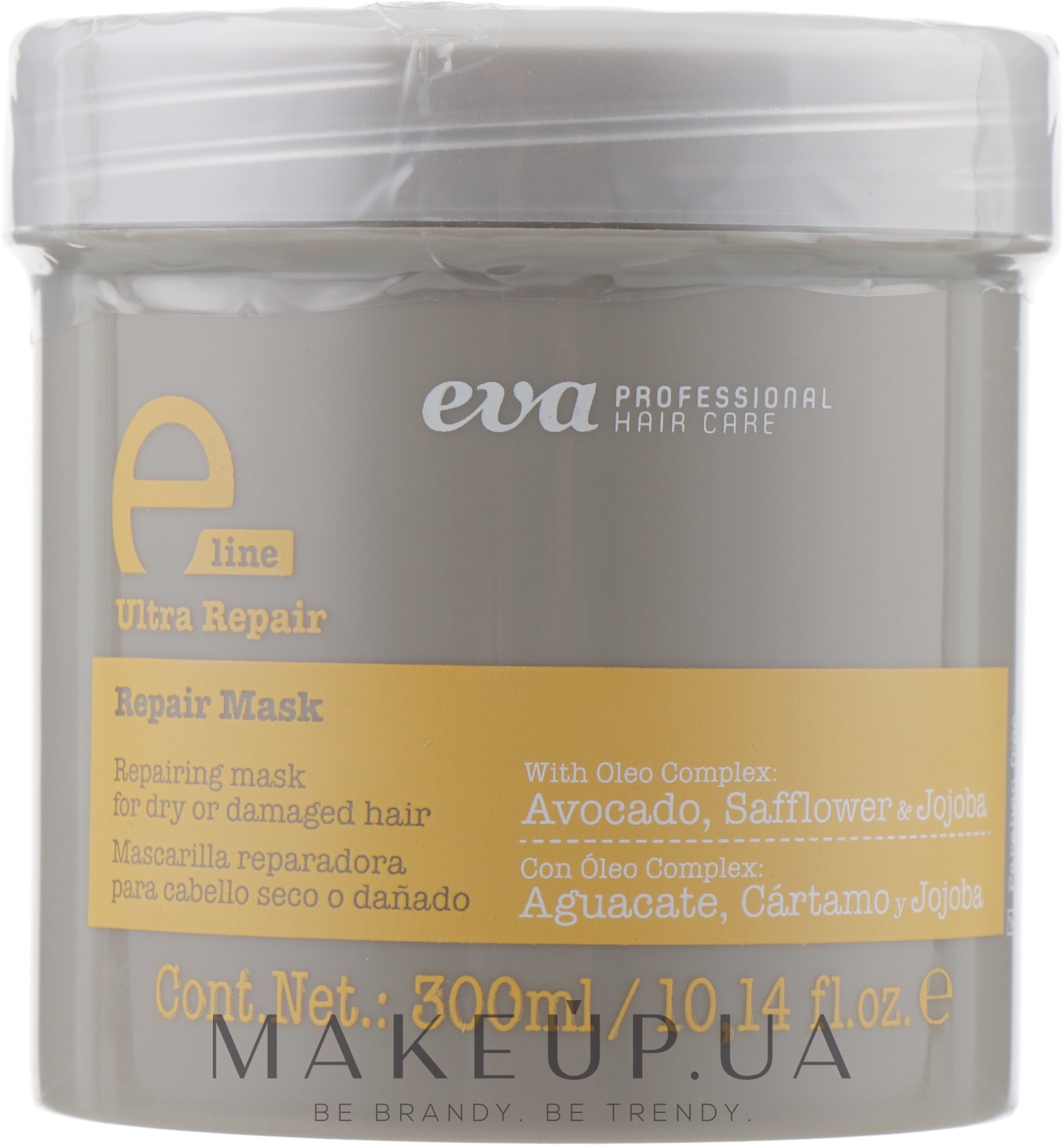 Восстанавливающая маска для волос - Eva Professional E-Line Repair Mask — фото 300ml