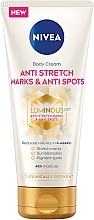 Парфумерія, косметика Крем для тіла проти розтяжок - Nivea Luminous 630 Anti Marks & Spots