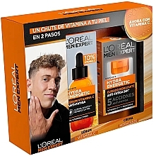 Набор - L'Oreal Paris Men Expert Hydra Energetic (f/ser/30ml + f/cr/50ml) — фото N1