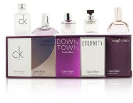 Духи, Парфюмерия, косметика Calvin Klein - Набор(edt/10ml + edp/5ml + edp/5ml + edp/5ml + edp/5ml)