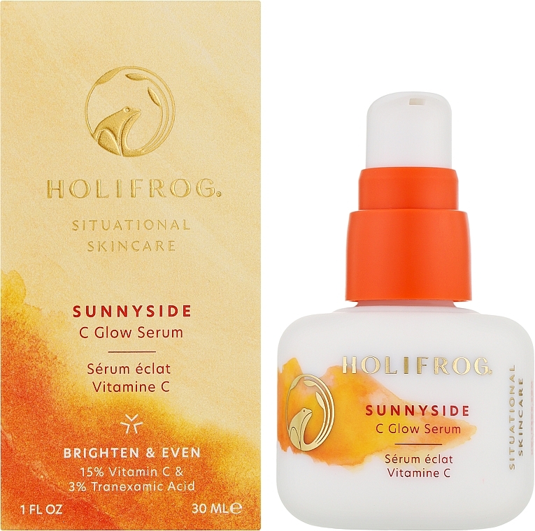 Сыворотка для сияния кожи с витамином С - HoliFrog Sunnyside C Glow Serum — фото N2