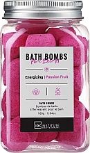 Бомбочки для ванн - Idc Institute Bath Bombs Pure Energy Energizing Passion Fruit — фото N1