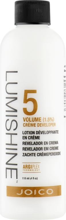 Крем-окислювач 1,5% - Joico Lumishine Creme Developer — фото N1