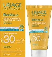 УЦІНКА Сонцезахисний крем для обличчя - Uriage Bariesun Moisturising Cream High Protection SPF30+ * — фото N2