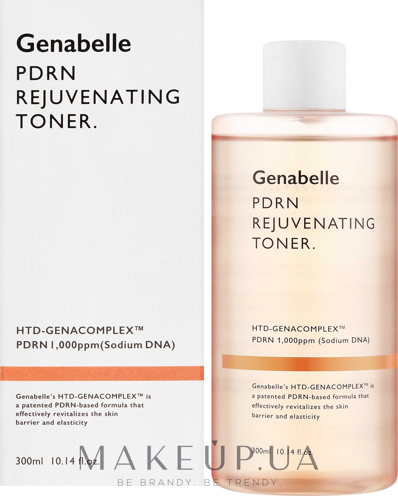 Омолаживающий тонер для лица - Genabelle PDRN Rejuvenating Toner — фото 300ml