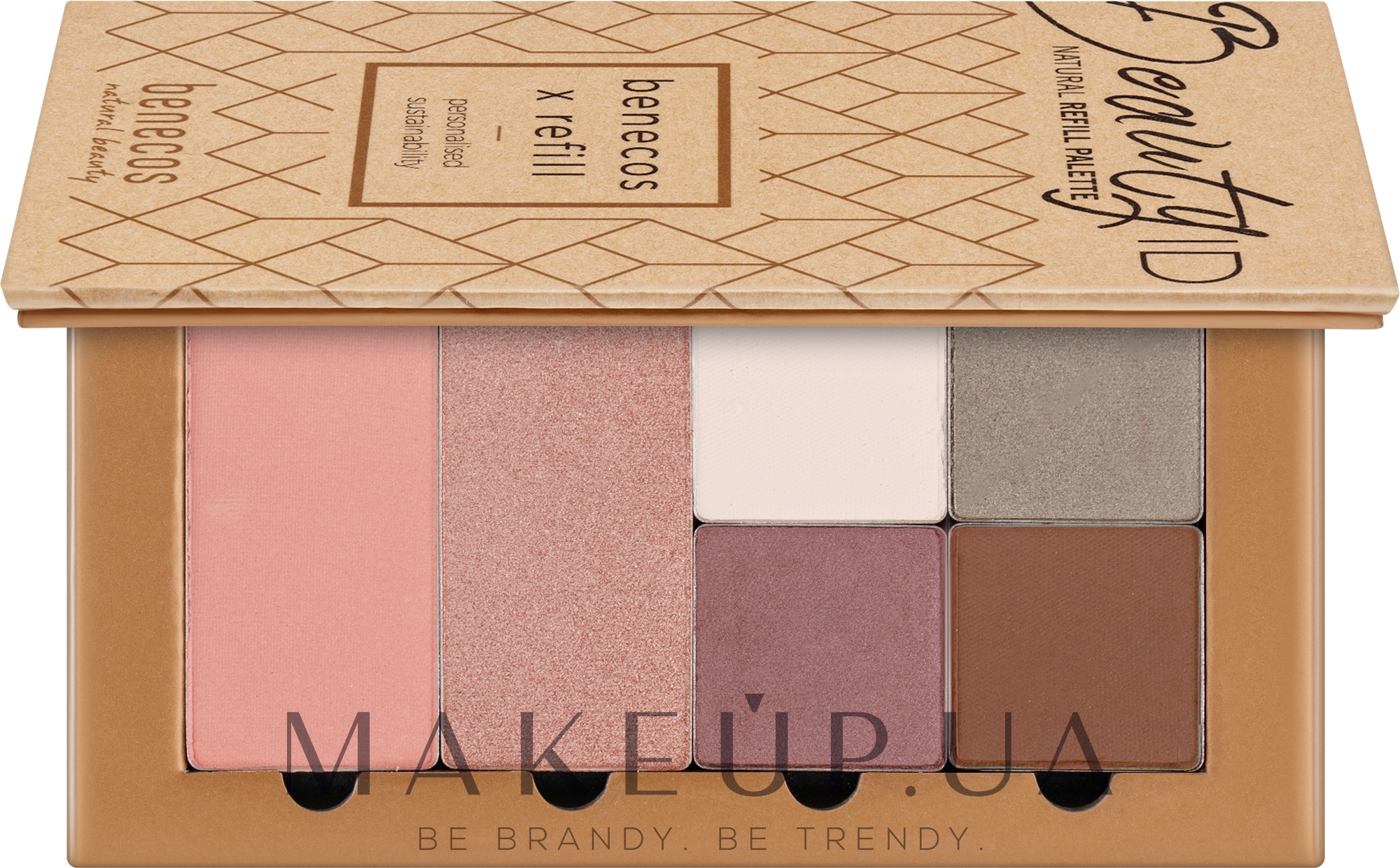Палетка для макіяжу - Benecos Beauty ID Marrakesch Natural Refill Palette (змінний блок) — фото 12g
