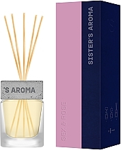 Парфюмированный аромат для дома «Sex & Rose» - Sister's Aroma Reed Diffuser — фото N1