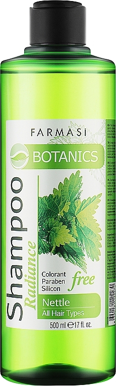Шампунь с экстрактом крапивы - Farmasi Botanics Nettle Shampoo — фото N1