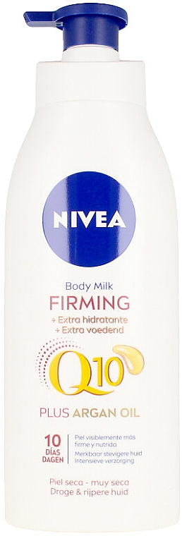 Молочко для тела - NIVEA Q10+ Argan Oil Firming Body Milk — фото N1
