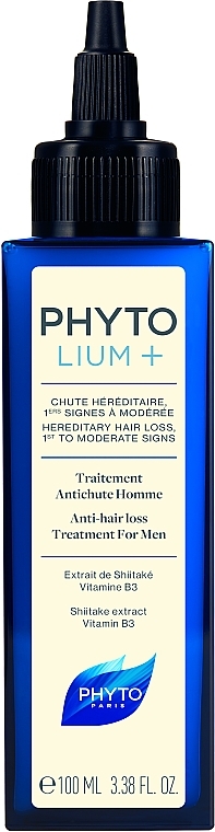 Средство против выпадения волос для мужчин - Phyto Lium+ Traitement Antichute Homme  — фото N1
