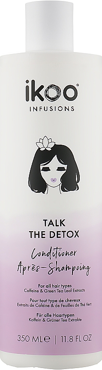 Кондиціонер "Детокс прокачка" - Ikoo Infusions Talk The Detox Conditioner — фото N10