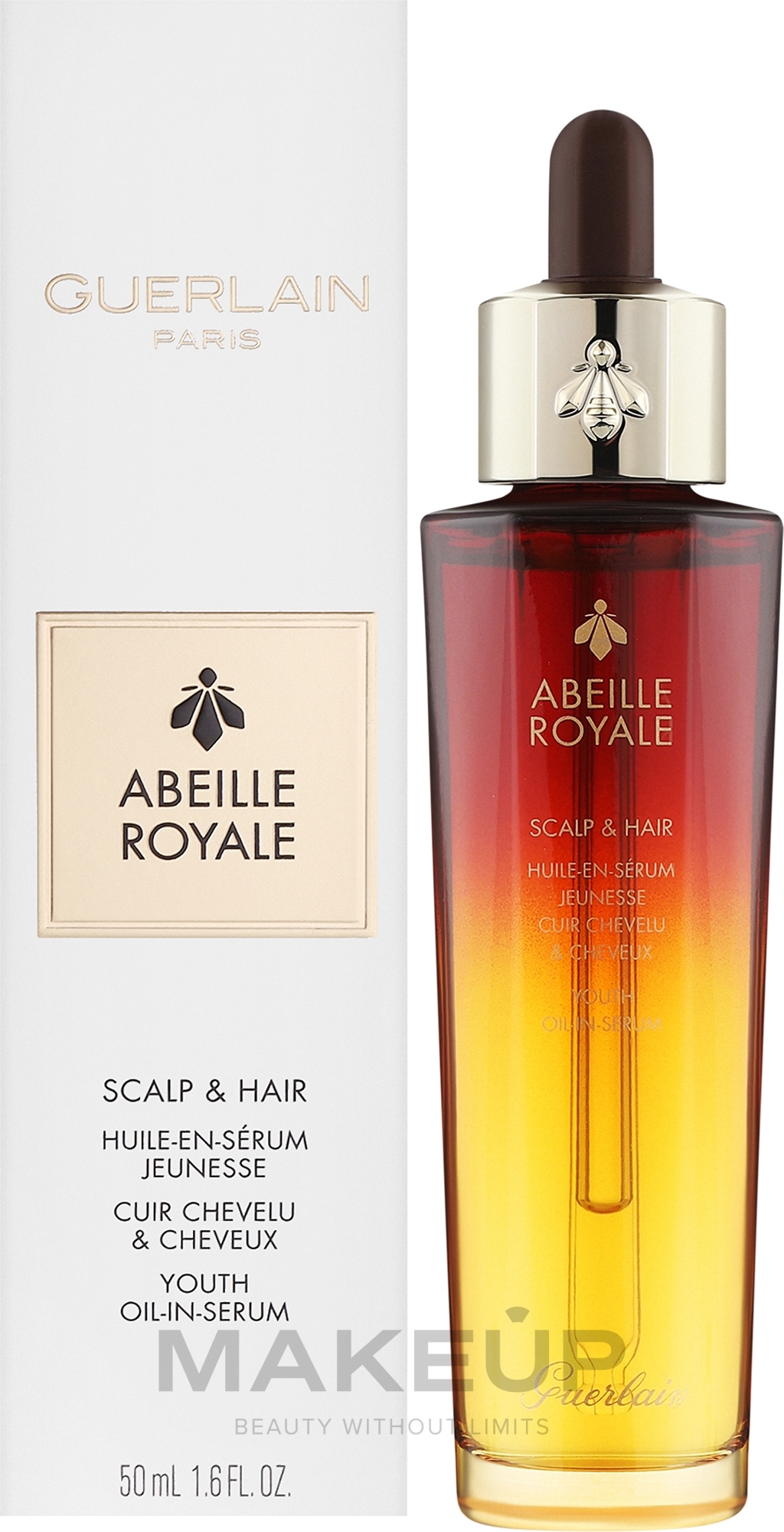 Масло-сыворотка для кожи головы - Guerlain Abeille Royale Scalp & Hair Youth Oil-In-Serum — фото 50ml