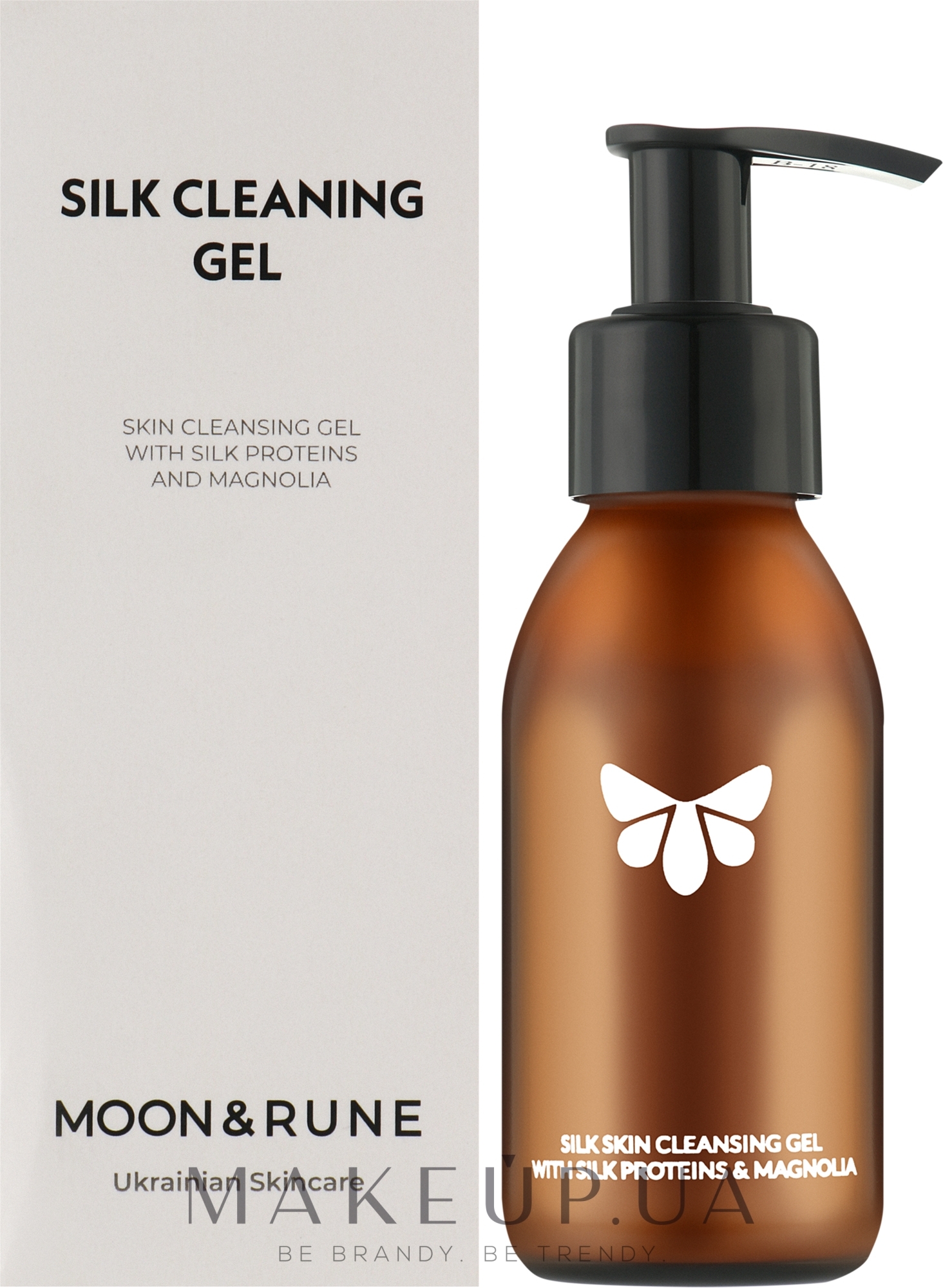 Гель для очищения кожи с протеинами шелка и южной магнолией - Moon&Rune Silk Skin Cleansing Oil — фото 100ml