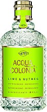 Maurer & Wirtz 4711 Aqua Colognia Lime & Nutmeg - Одеколон (тестер з кришечкою) — фото N1