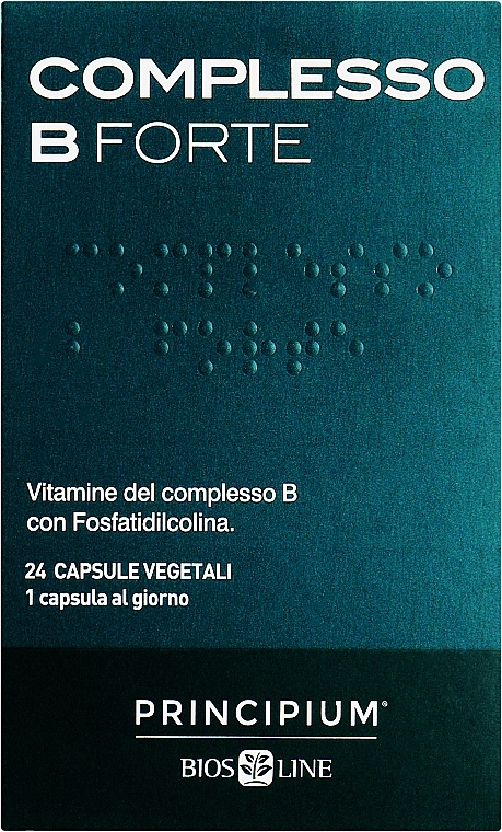 Пищевая добавка "Витамин В Форте" - BiosLine Principium B Forte — фото N1