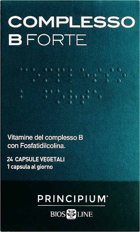 Харчова добавка «Вітамін В Форте» - BiosLine Principium B Forte — фото N1
