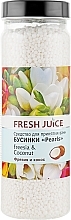 Духи, Парфюмерия, косметика УЦЕНКА Бусинки для ванны - Fresh Juice Bath Bijou Rearls Freesia and Coconut *