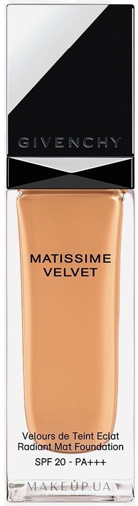 Тональная основа - Givenchy Matissime Velvet Fluid Fondation SPF20 — фото 06 - Mat Gold