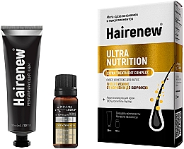Інноваційний комплекс для волосся "Гіперживлення від коренів до кінчиків" - Hairenew Ultra Nutrition Extra Treatment Complex — фото N2