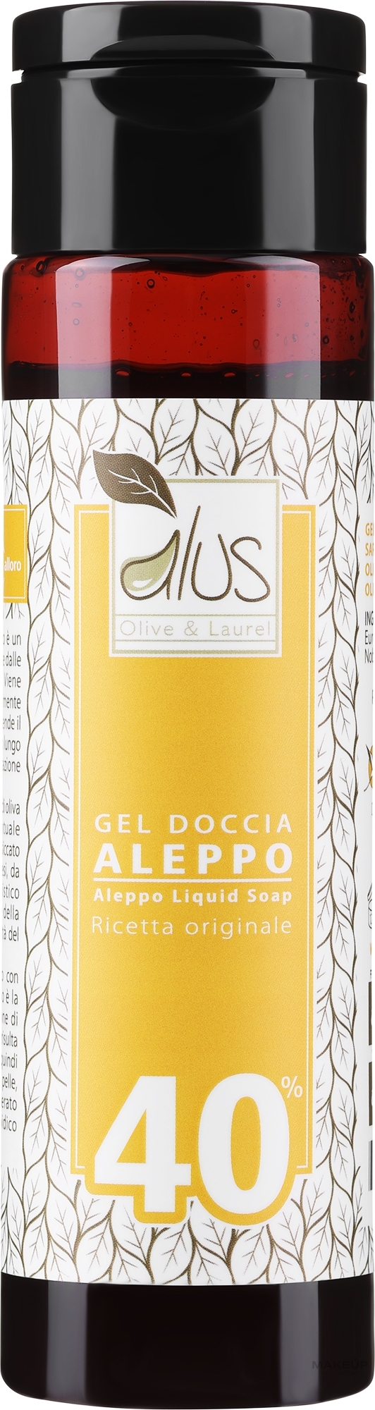 Алеппский гель для душа 40% - Himalaya dal 1989 Alus 40% Aleppo Shower Gel — фото 250ml