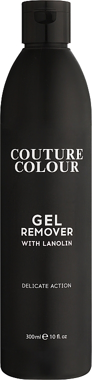 Засіб для видалення гелю та гель-лаку с ланоліном - Couture Colour Gel Remover with Lanolin — фото N1