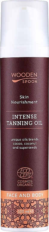Интенсивное масло для загара - Wooden Spoon Intense Tanning Oil — фото N3